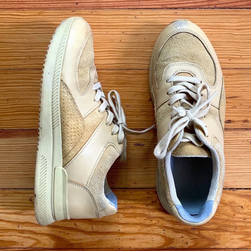 Everlane The Trainer Sneaker Butter Sz 8